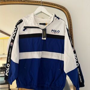 Polo by Ralph Lauren White and Black Jacket